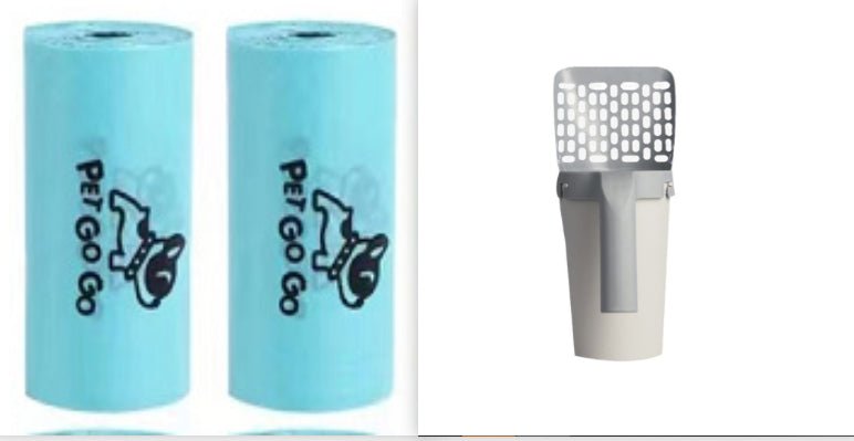 Large Capacity Toilet Bucket Portable Removable And Washable Integrated Cat Litter Scoop - Zampycare.com